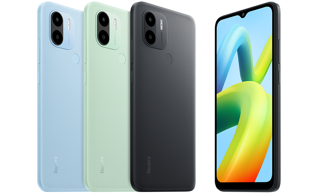 Redmi A1+ in Xiaomi’s official global product imagery