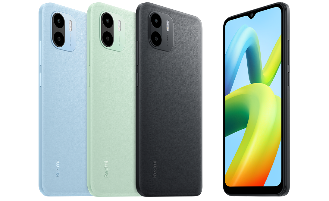Redmi A1 in Xiaomi’s official global product imagery