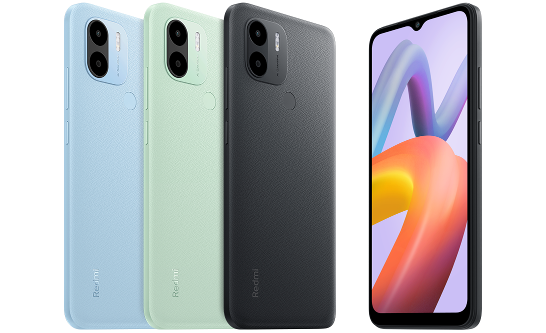 Redmi A2+ in Xiaomi’s official global product imagery