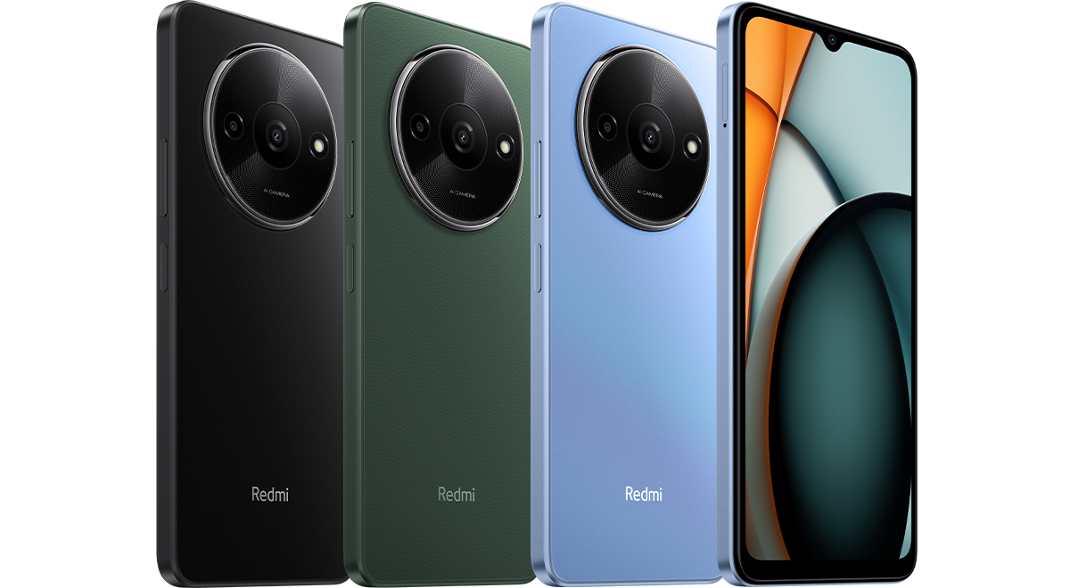 Redmi A3 in Xiaomi’s official global product imagery