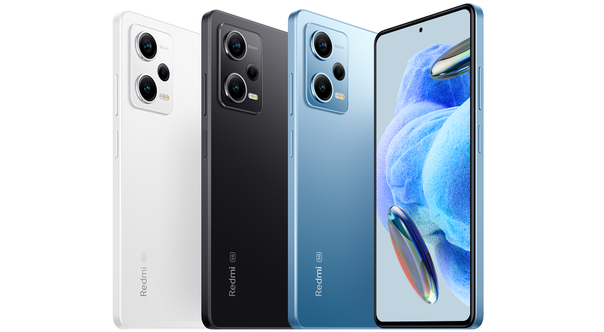 Redmi Note 12 Pro 5G in Xiaomi’s official global product imagery