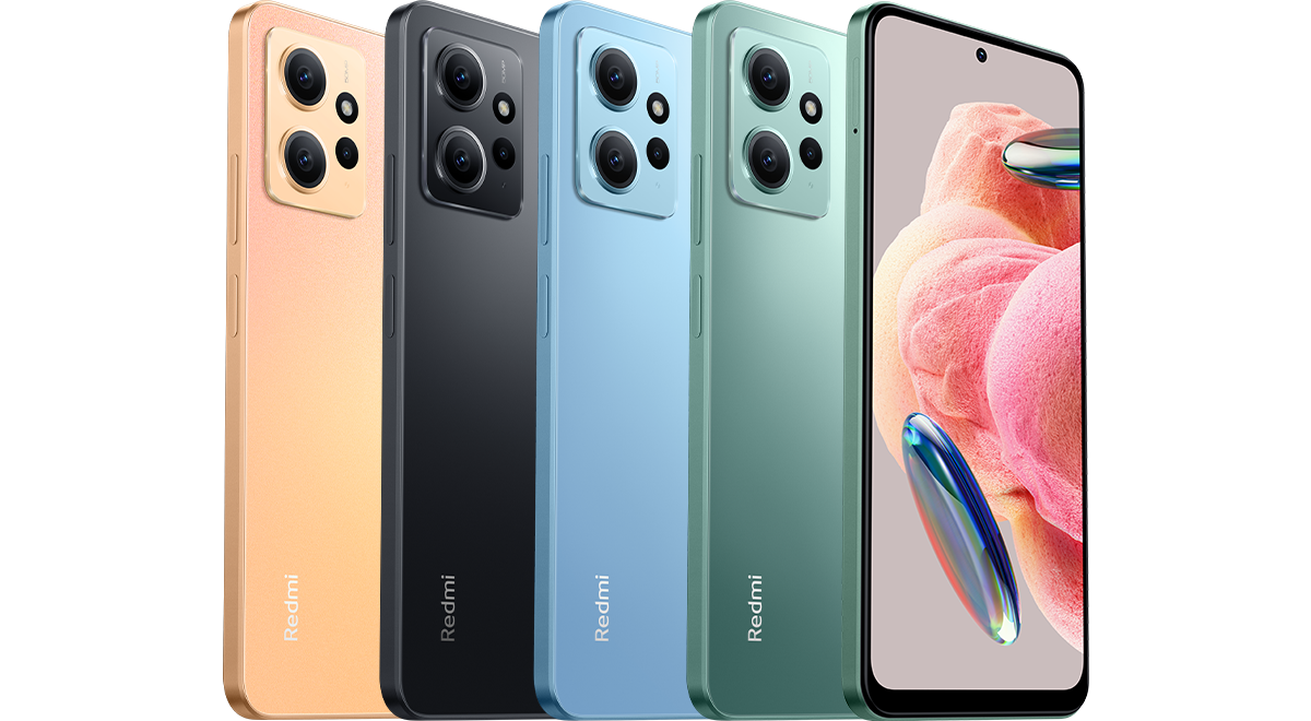 Redmi Note 12 in Xiaomi’s official global product imagery
