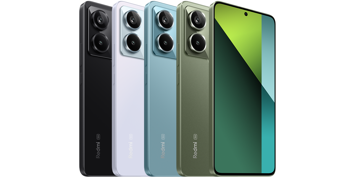 Redmi Note 13 Pro 5G in Xiaomi’s official global product imagery
