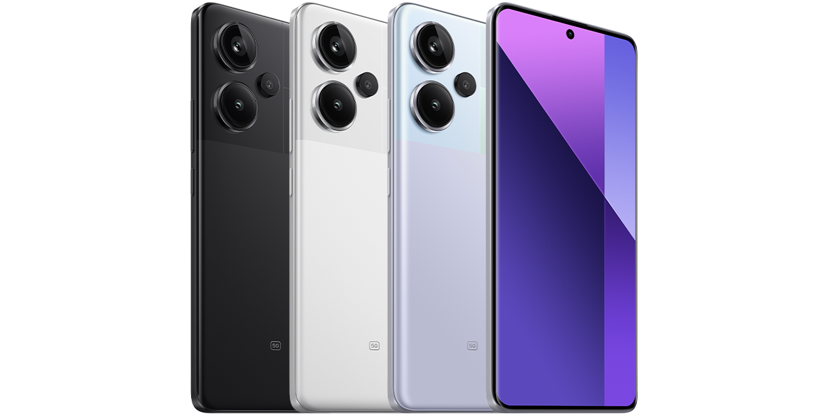 Redmi Note 13 Pro+ 5G in Xiaomi’s official global product imagery