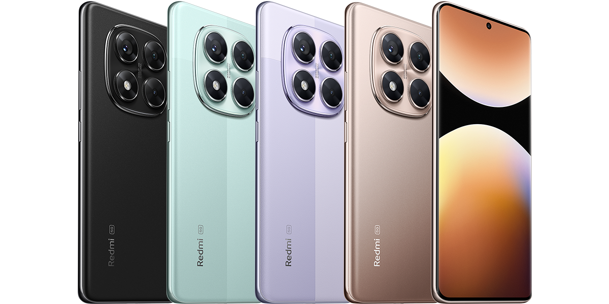 Redmi Note 14 Pro 5G in Xiaomi’s official global product imagery