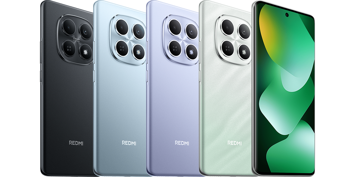 Redmi Note 15 in Xiaomi’s official global product imagery