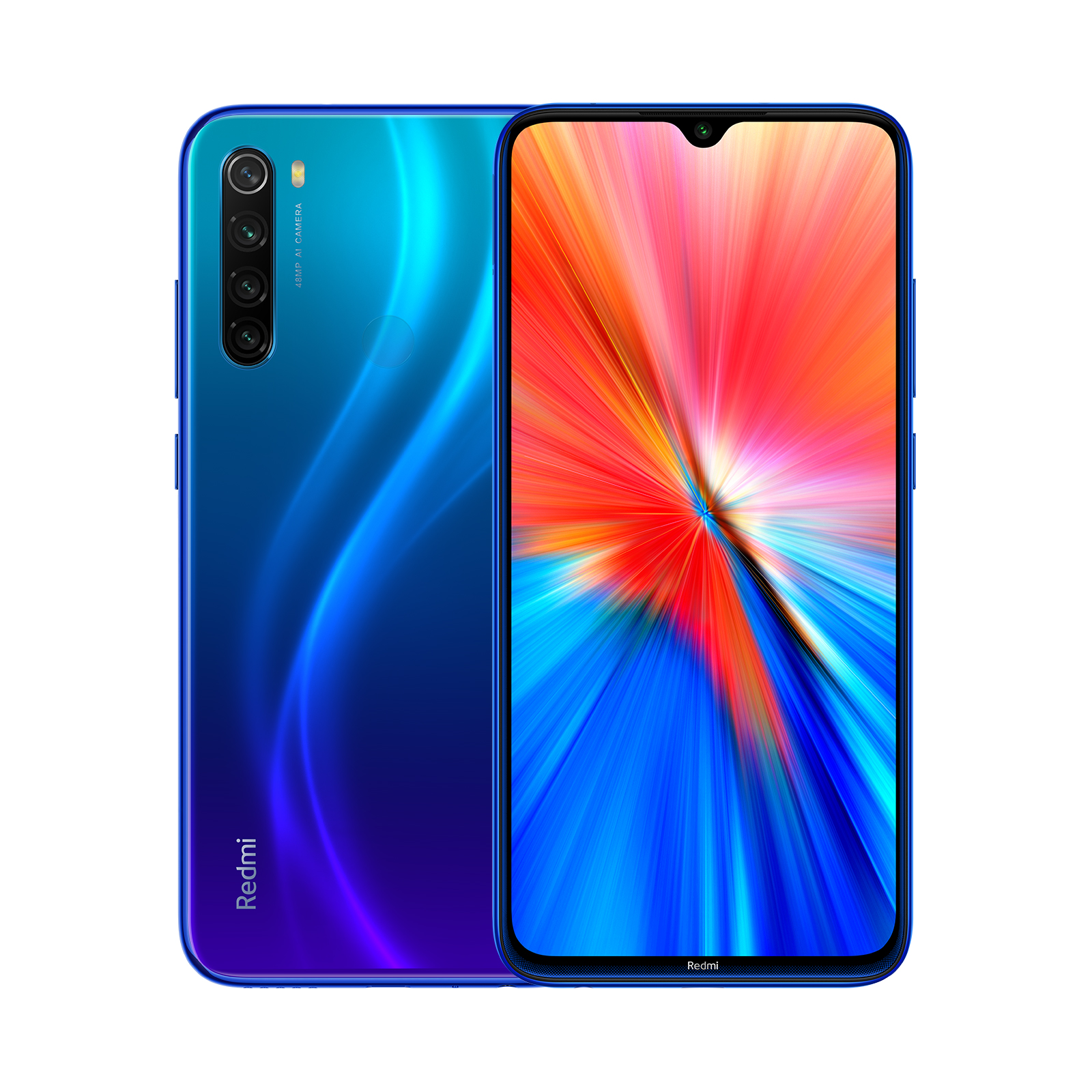 Redmi Note 8 2021 in Xiaomi’s official global product imagery